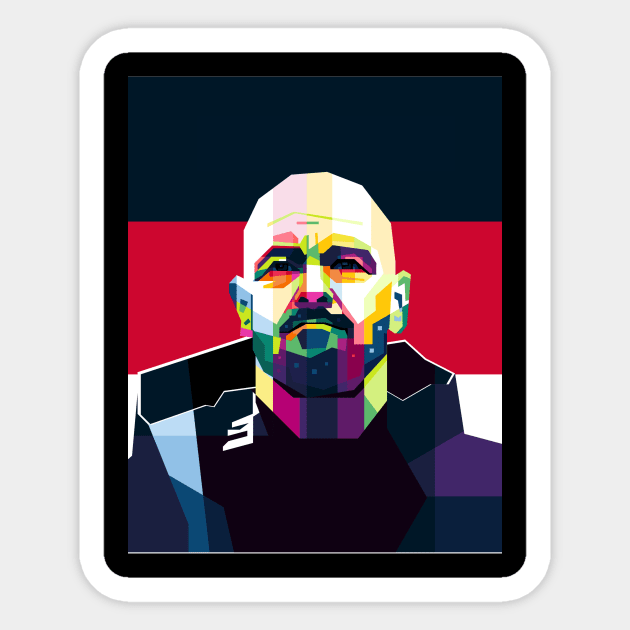 Erik Ten Hag Sticker by WPAP46